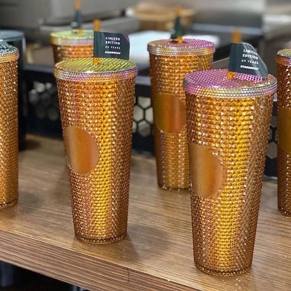 gold starbucks cup for sale